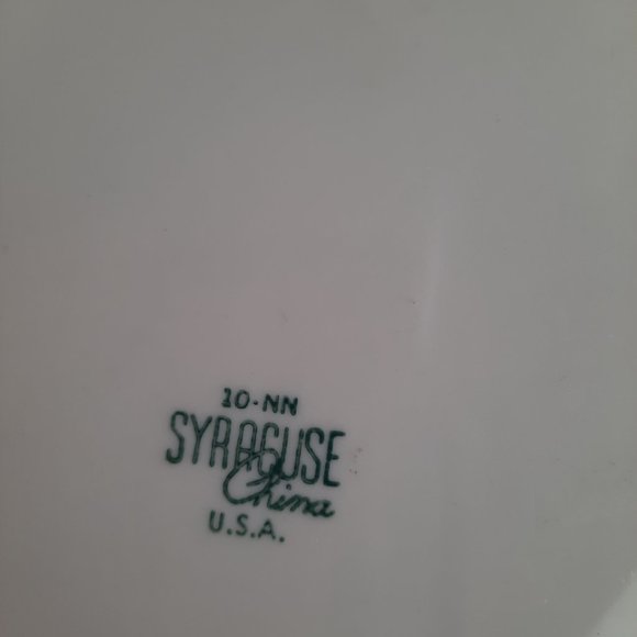 RARE Mid-Century Syracuse Platter - Made in New York - 11.25" x 9" - Picture 3 of 8